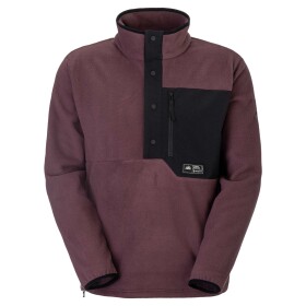 SCOTT Pullover M's Escape Original Fleece, Cocoa Red (vzorek) velikost: M