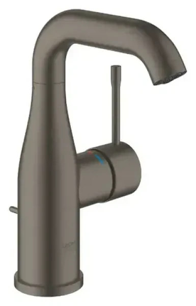 Grohe Essence - Umyvadlová baterie s výpustí kartáčovaný tmavý grafit (23462AL1)