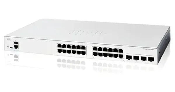 Cisco Catalyst C1200-24T-4X REFRESH / Switch / 24x GLAN / 4x SFP+ / fanless (C1200-24T-4X-RF)