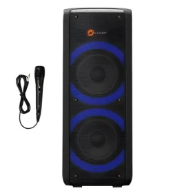 N-GEAR Let's Go Party 72 / Přenosný párty reproduktor / Bluetooth / 450 W / Disco LED / Mikrofon (LGP72)