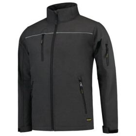 Luxury Softshell softshellová bunda unisex tmavě šedá 4XL