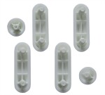 AQUALINE - Dosedy k WC sedátkům MDF/dřevo ND1705-02
