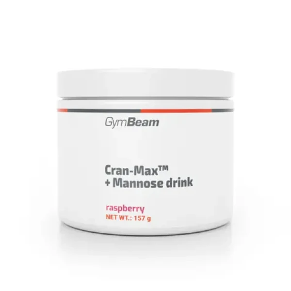 Cran-Max™ + Mannose drink - GymBeam (malina, 157 g) (106750-1-157g-raspberry)