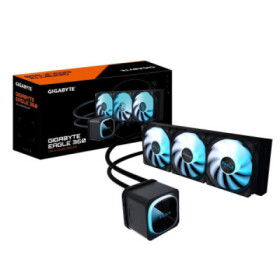 GIGABYTE Vodní chladič EAGLE 360, 3x120mm, ARGB, LGA1851, AM5, černá EDF_1706360