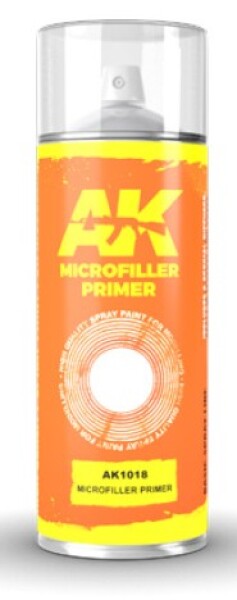 AK Interactive SPRAY AK1018 Microfiller Primer 150 ml