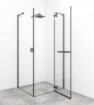 Sprchový kout obdélník 120x100 cm SAT TGD NEW SATTGDN120S100C SATTGDN120S100C