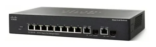 Cisco Small Business SG355-10P / 8 x 10/100/1000 (PoE+) + 2 x kombinace Gigabit SFP (SG355-10P-K9-EU)