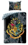 Halantex Bavlněné povlečení Harry Potter black 140x200 cm