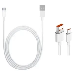 Xiaomi Original Kabel 6A USB-A (M) - USB-C (M) 1 m bílá / 50W (8596311179310)