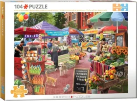 EUROGRAPHICS Puzzle Den na farmářském trhu