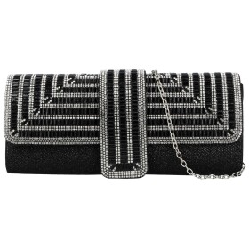 Módní dámské psaníčko Michelle Moon Asiri, černé