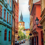 Nástěnný kalendář poznámkový 2027 Notique Praha, 30 x 30 cm