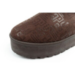 Lee Cooper snow boots women winter fashion fur insulated boots dark brown dámské 37