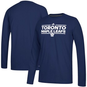 Pánské Tričko Toronto Maple Leafs Adidas Dassler Climalite Long Sleeve Velikost: XL