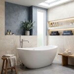REA - Volně stojící baterie Clif Brush Nickel REA-B7500