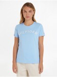 Světle modré dámské tričko Tommy Hilfiger dámské