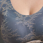 Essential Lace braletka s pěnovou výztuží 5400 grey/rose - Anita Classix 405 grey/rose XXL