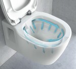 REA - Sada závěsné WC mísy CARLO Flat Mini Rimless + závěsného Bidetu CARLO Mini KPL-C2760