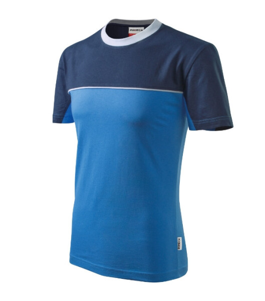 Colormix tričko unisex azurově modrá 2XL