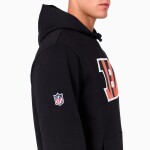 New Era Pánská mikina Cincinnati Bengals NFL Logo Hoodie Sweatshirt - Černá Velikost: L