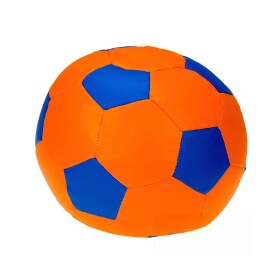 FRONTI Sedací vak - míč 100 cm - oranžová + modrá