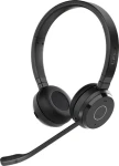 Jabra Evolve 65 TE černá / Sluchátka / mikrofon / Bluetooth 5.2 / USB-A / nabíjecí stanice (6699-833-499)