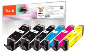 PEACH kompatibilní cartridge Canon PGI-570/CLI-571 MultiPack Plus 320134 - kompatibilní