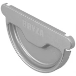 Univerzální čelo pro okapový žlab 64-087 ocel 125 mm Bryza pozink