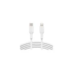 Belkin BOOST CHARGE kabel USB-C na Lightning bílá / 2m (CAA003bt2MWH)