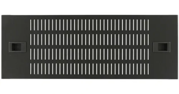 Lanview 19" ventilační panel 4U / Ventilační panel / perforovaný / západkové uchycení (RAB415BL)