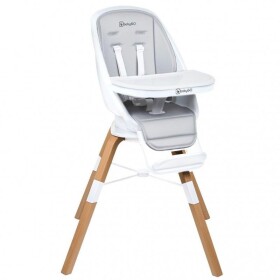 Jídelní židlička Babygo CAROU 360° - White