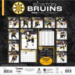 JF Turner Kalendář Boston Bruins NHL 2026 Wall Calendar
