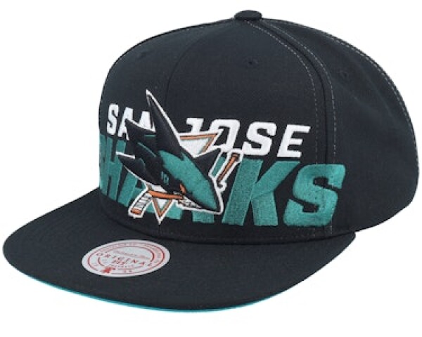 Mitchell & Ness Pánská Kšiltovka San Jose Sharks Full Frontal Snapback