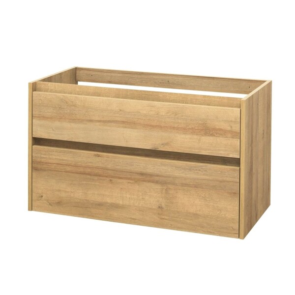 Mereo Opto, koupelnová skříňka 100 cm, dub Riviera CN922SN