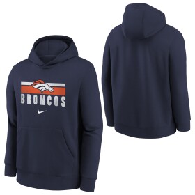 Nike Dětská mikina Denver Broncos NFL Team Stripes Club Hoodie (YOUTH)