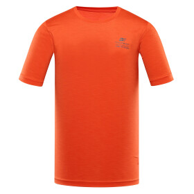 Pánské rychleschnoucí triko ALPINE PRO BASIK spicy orange Velikost: XXXXL