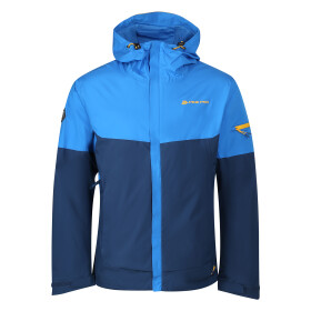 Pánská bunda membránou ptx ALPINE PRO NOREM electric blue lemonade