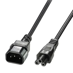Lindy C14-C5 černá / Napájecí kabel / 5 m / VDE (30343)