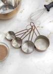 Kitchen Craft Odměrky MasterClass – set 4 ks, měděná barva, kov
