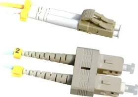 Lanview optický patch kabel LC-SC modrá / Optický patch kabel / Multimode / 10 m (LVO231480)