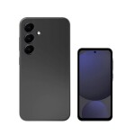 4Smarts Silikon Case Cupertino zadní kryt na mobil Samsung Galaxy A36 černá 541335