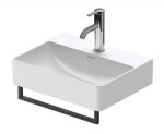 DURAVIT - Příslušenství Držák ručníku, délka 40 cm, matná černá 0031224600