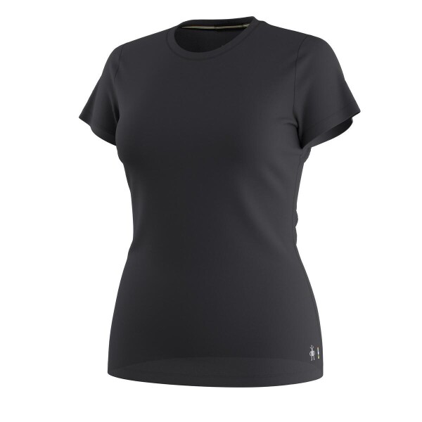 Dámské merino triko krátký rukáv SMARTWOOL Women's Merino Short Sleeve Tee, Black velikost: XL