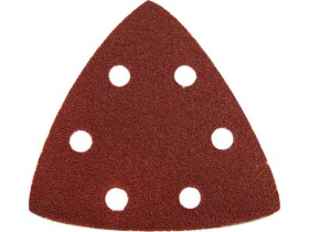 EXTOL PREMIUM 8803883 Papír brusný DELTA, 93mm, P 80, suchý zip, 6 otvorů, bal. 20ks