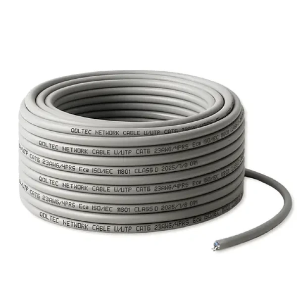 UTP patch kabel Cat6 25 m šedý / Síťový kabel / RJ45 / měď / 1 Gb/s (54558)