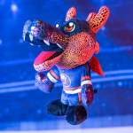 Bleacher Creatures Plyšový maskot New York Islanders NHL Sparky The Dragon Metallic #0 Kuricha
