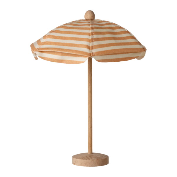 Maileg Plážový slunečník pro myšky Maileg – Soft Coral, růžová barva, textil