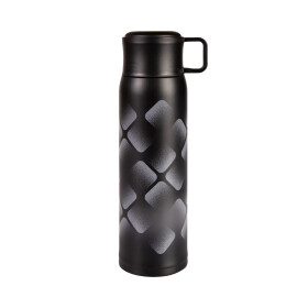 Černá termoláhev s hrnkem 500 ml - Albi