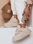 Dámské tenisky na platformě LALANDRA beige FashionStreet ZY0684 41