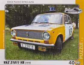 RETRO-AUTA Puzzle č.02 VAZ 21011 VB (1979)